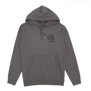 Anti Social Social Club Gray Hoodie